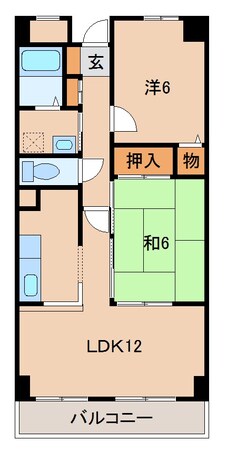 メゾン山水Ⅲの物件間取画像